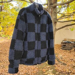 Louis Vuitton X Nigo Jacquard Damier Fleece Blouson Men's Size L